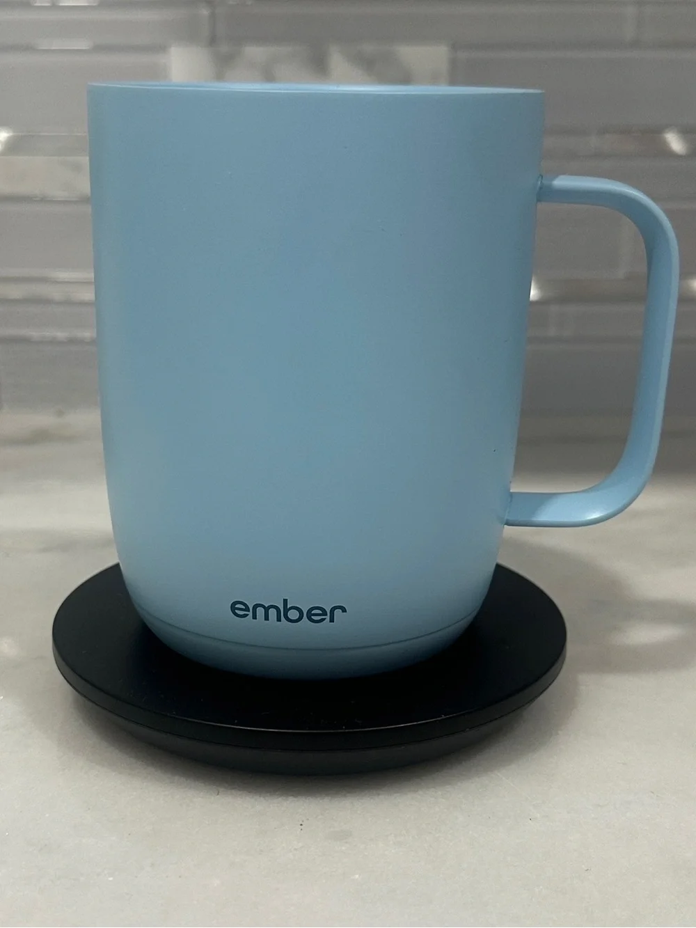 Ember 14oz MUG Temp. Control - Powder Blue - OPEN BOX - USED